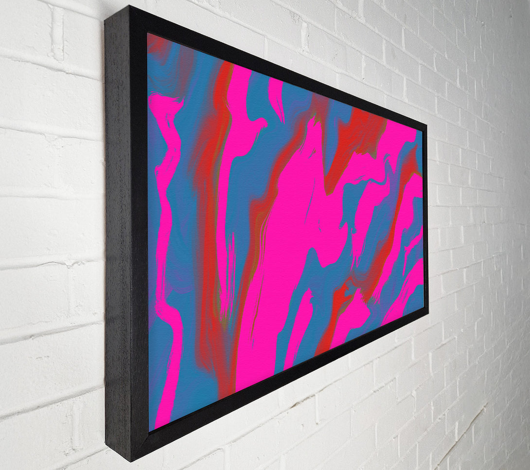 A Canvas Print of Neon Pink Strikes Canvas Art