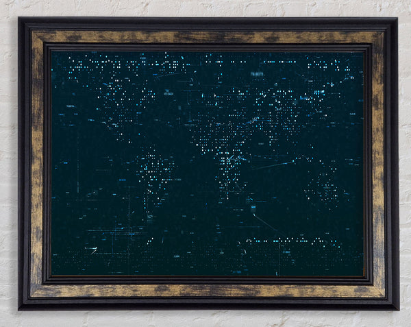 From The Data Source Framed Print