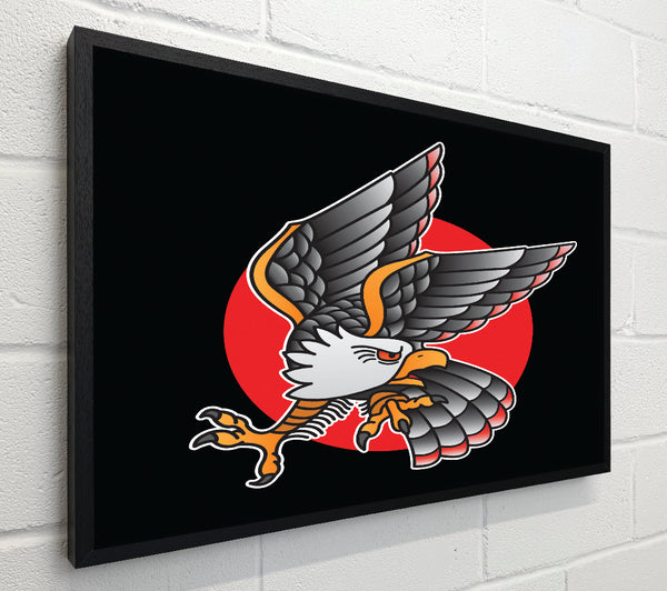 Tattoo Eagle Sun
