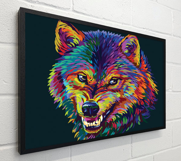 Growling Wolf Colour