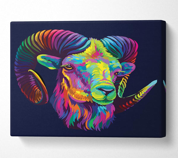 The Horned Goat Vibrant