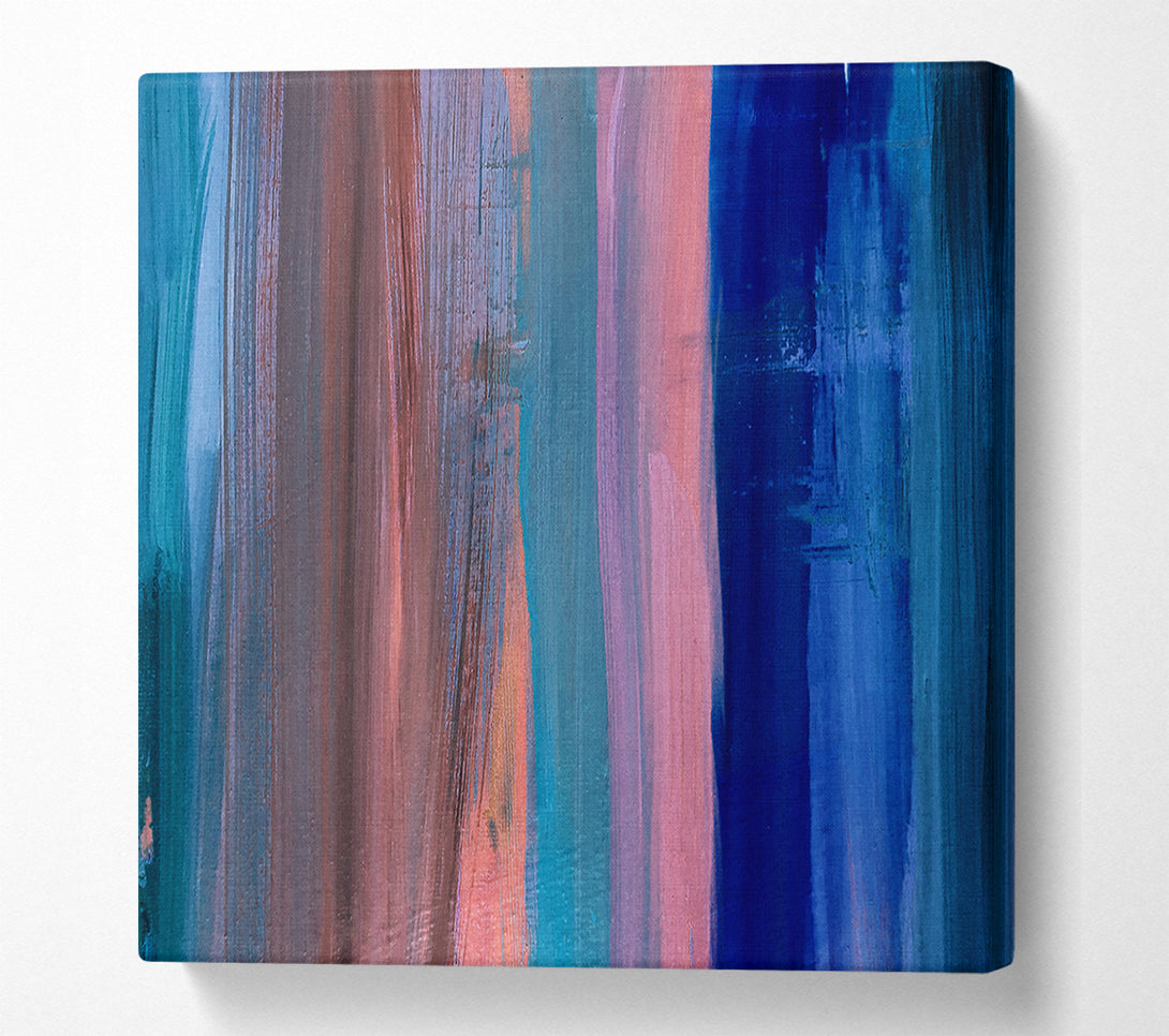  A Canvas Print of Vertical Drop Of Waves Canvas Art