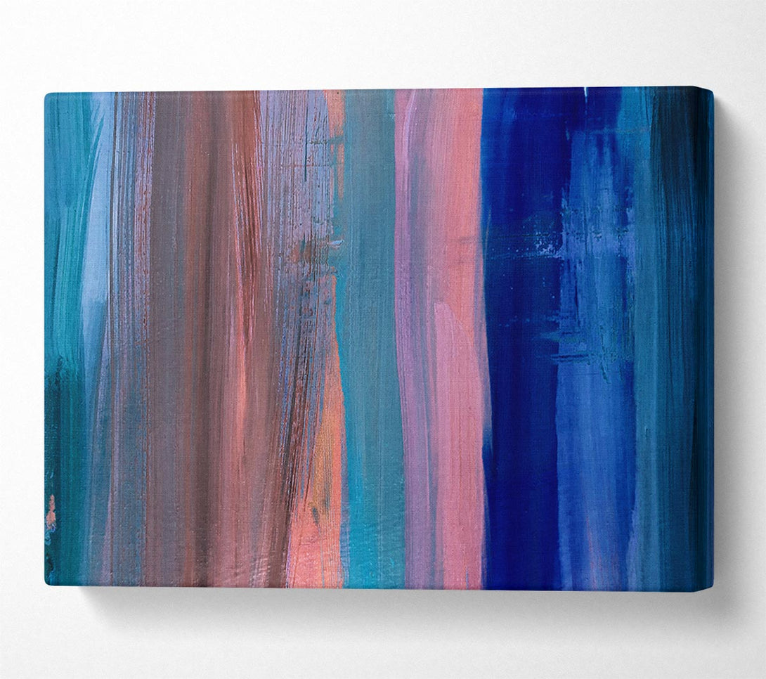 A Canvas Print of Vertical Drop Of Waves Canvas Art