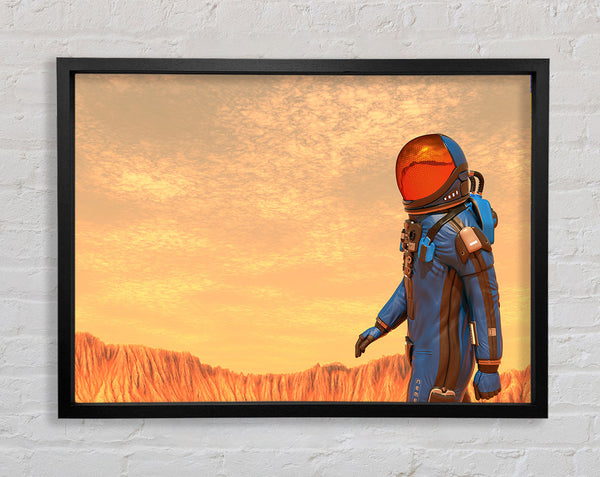 The Space Man In Mars