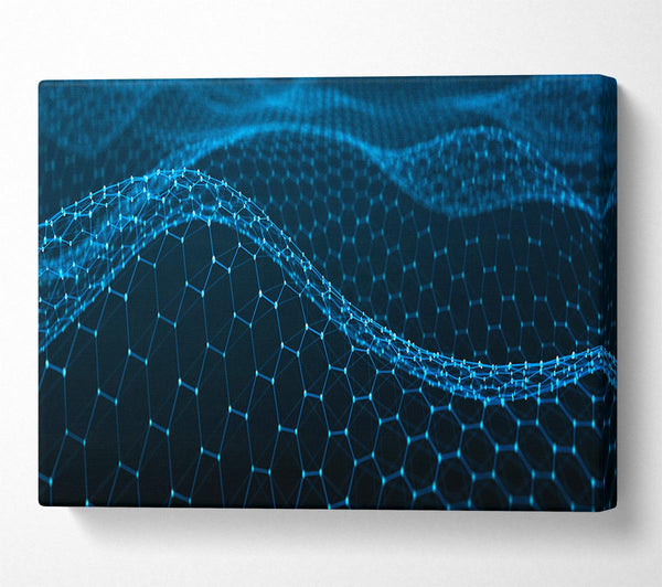  A Canvas Print of The Waves Of Technology Canvas Print