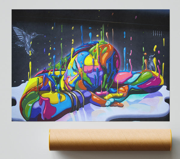 The Paint Slumber Poster