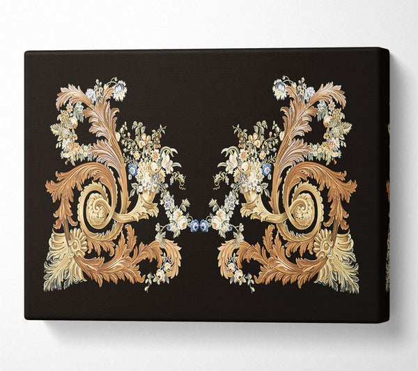  A Canvas Print of The Vintage Floral Pattern Canvas Art