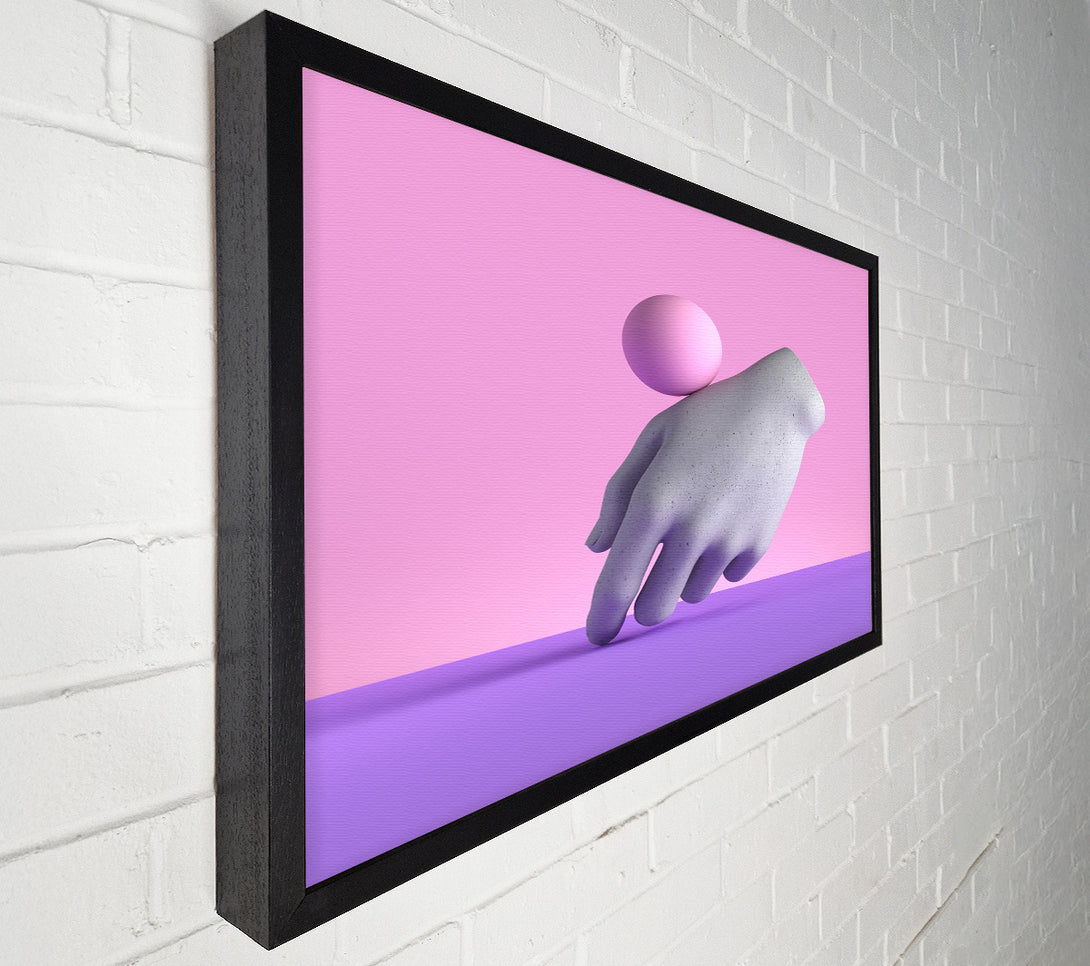  A Canvas Print of The Hand Sphere Canvas Art
