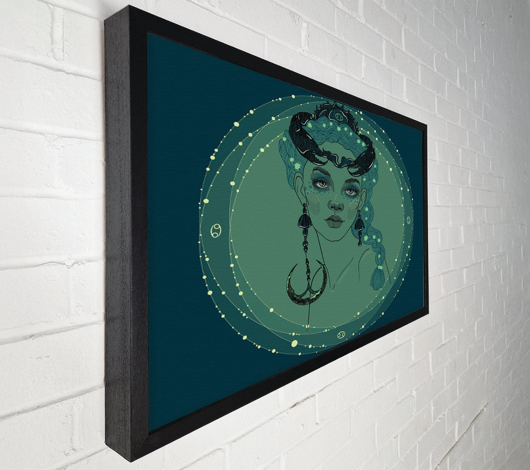  A Canvas Print of The Green Imp Canvas Art