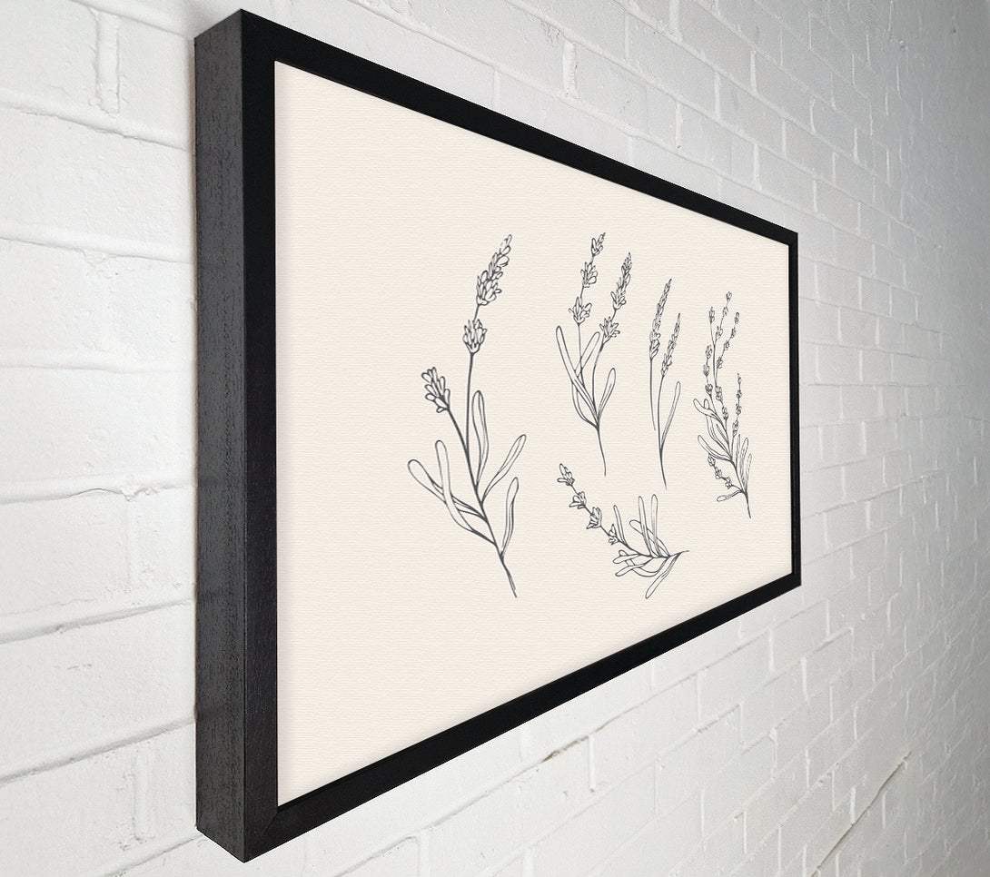  A Canvas Print of The Fine Flowers Of Britain Canvas Art