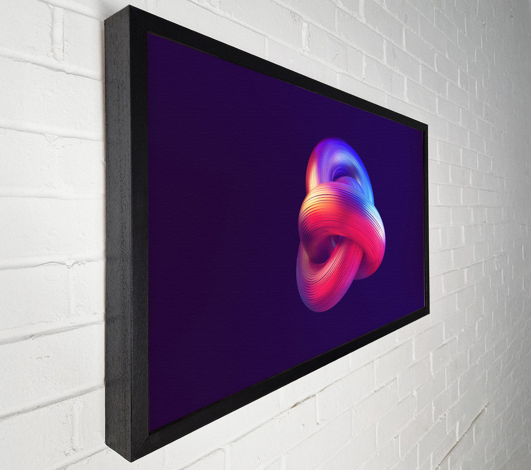  A Canvas Print of The Twisted Tube Canvas Wall Art