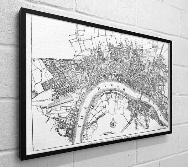 Map Of The River Thames
