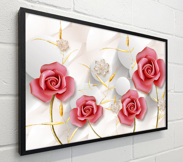 Pink Roses Pop