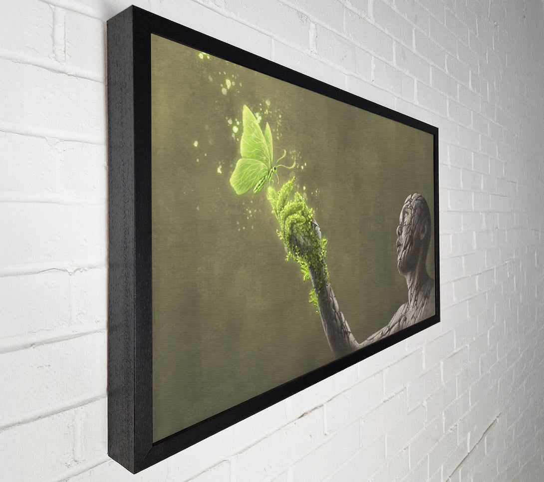  A Canvas Print of The Plant Butterfly Canvas Wall Art