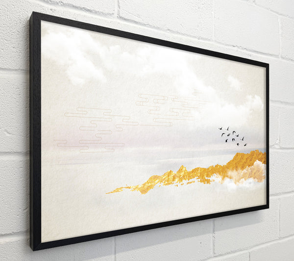 Orange Coast And Birds