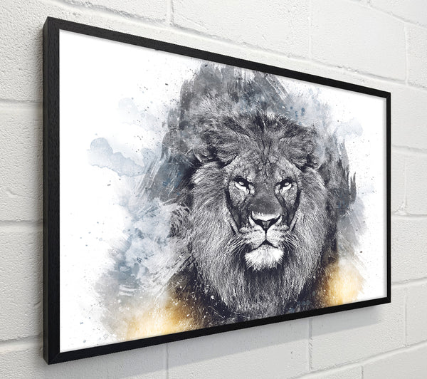 Lion Distortion Grunge