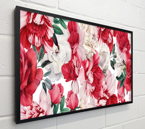 Red And Pink Petal Delight