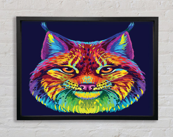 Vibrant Lynx Cat