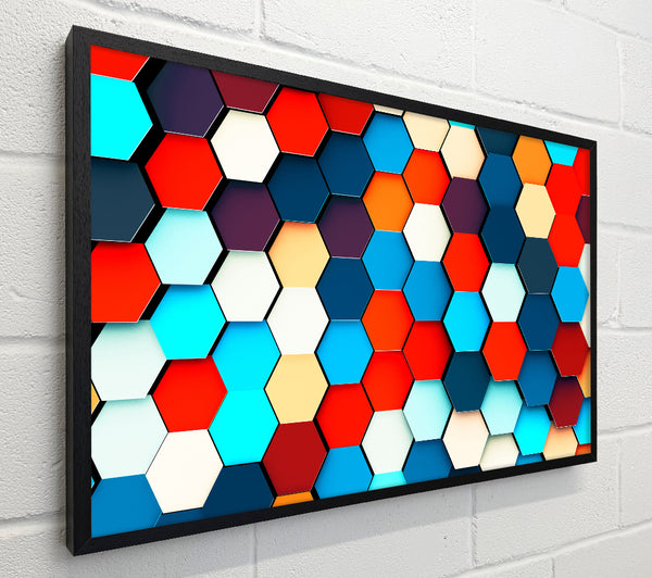 Honeycomb Pattern Grid