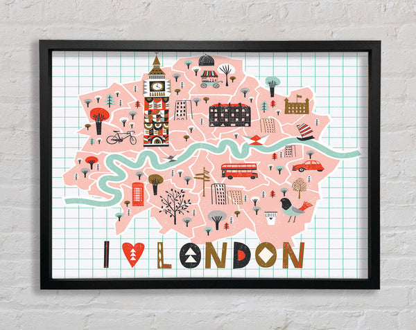 The Little Map Of London 2