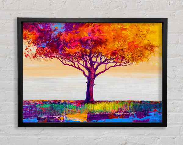 The Orange Tree Paradise Framed Print