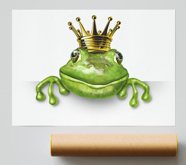 The King Frog Poster