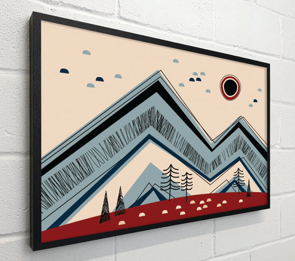 Triangle Mountain Sun Rise
