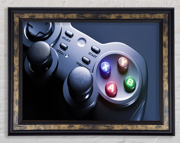 The Game Controller Framed Print