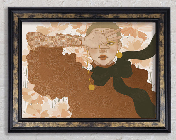 See You Later Fashion Framed Print