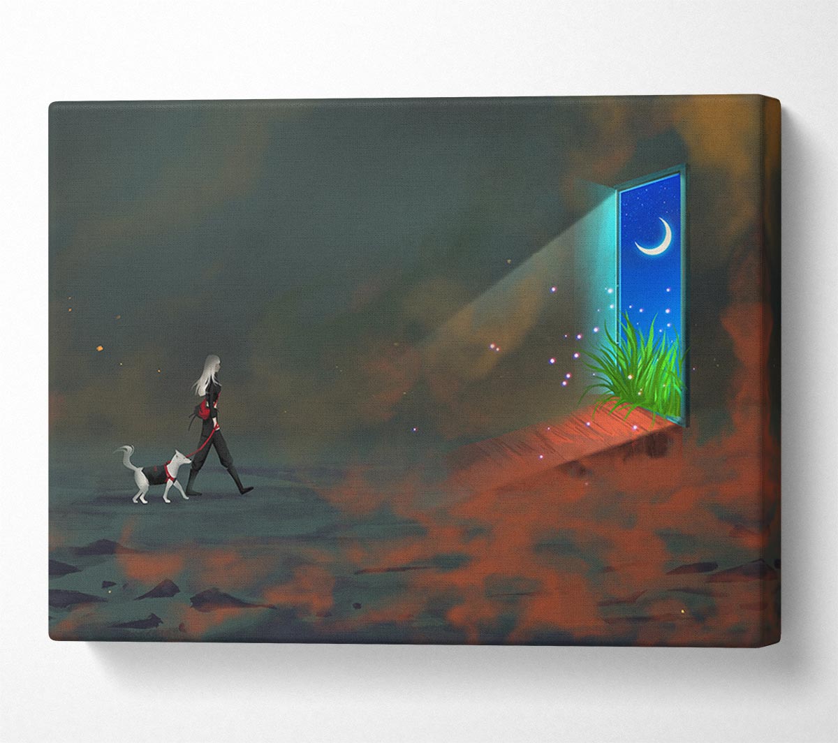 Door Into Nature Canvas Wall Art