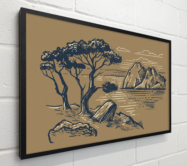 The African Planes Sketch
