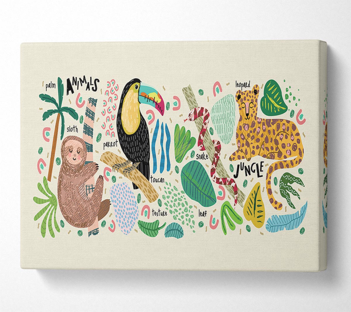 The Modern Animal Collection Canvas Wall Art