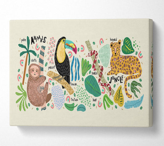 The Modern Animal Collection Canvas Wall Art