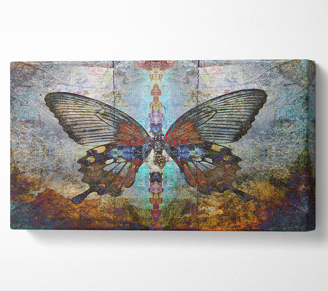  A Canvas Print of The Eroded Butterfly Canvas Art