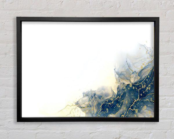The Corner Distortion Framed Print
