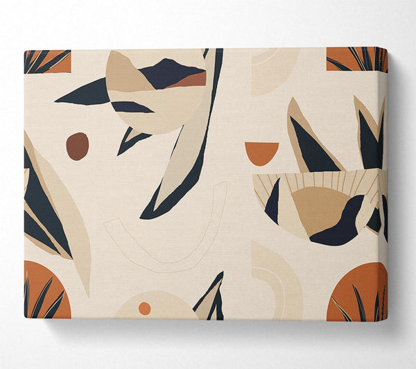  A Canvas Print of Bowl Shapes Canvas Wall Art