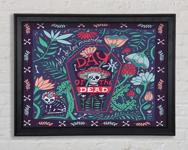 Day Of The Dead Celebration Framed Print