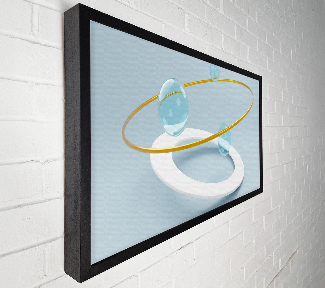  A Canvas Print of The Ringed Marble Canvas Wall Art