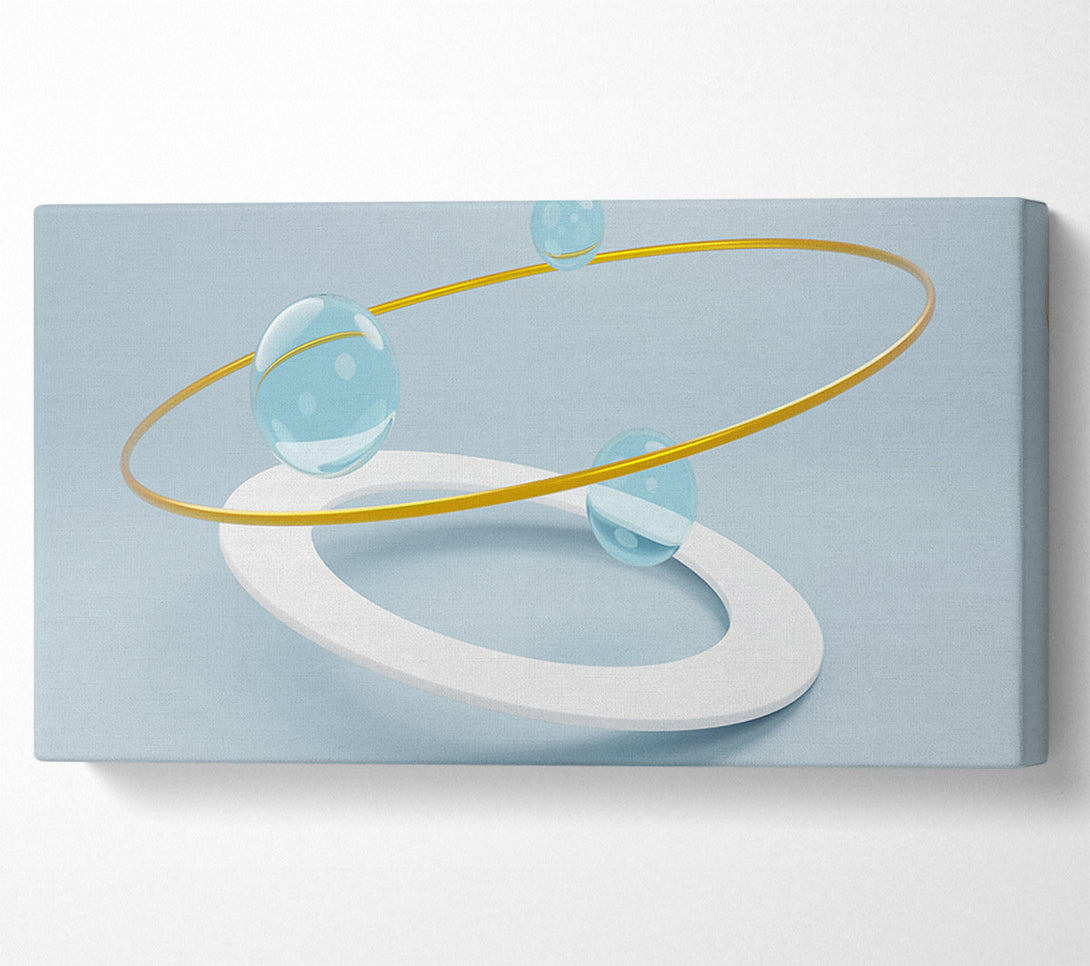  A Canvas Print of The Ringed Marble Canvas Wall Art