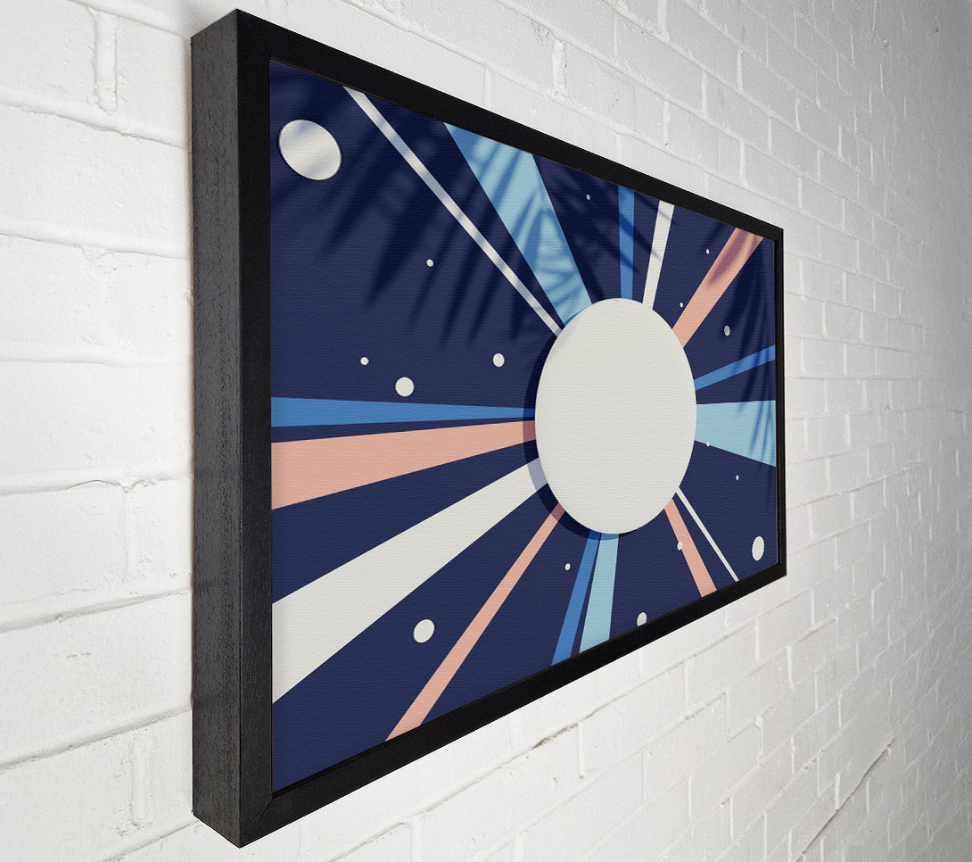  A Canvas Print of The Sun In Space Canvas Wall Art