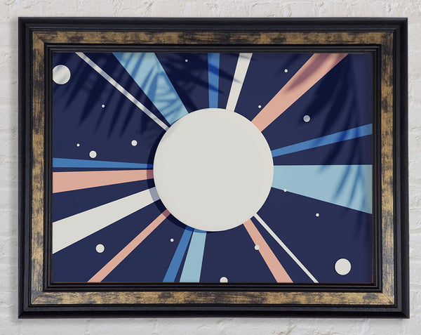 The Sun In Space Framed Print
