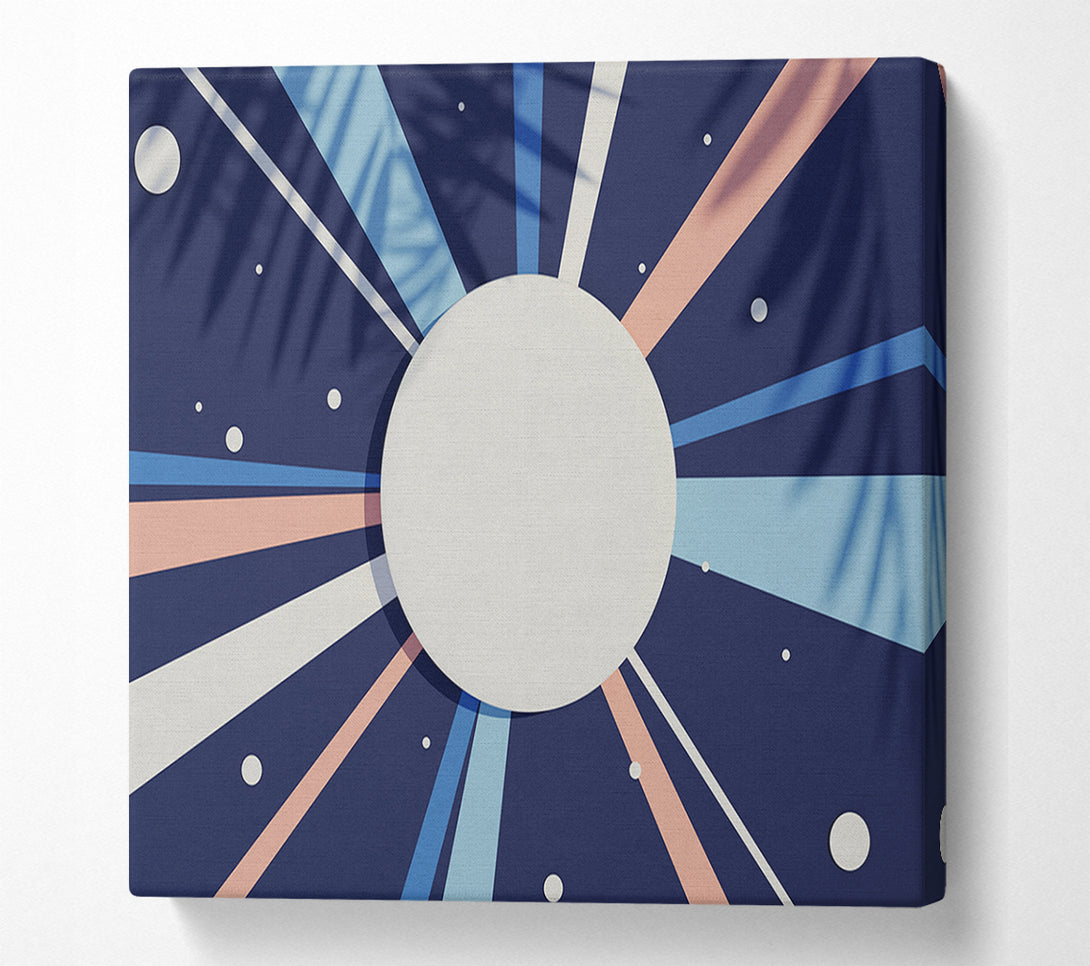  A Canvas Print of The Sun In Space Canvas Wall Art