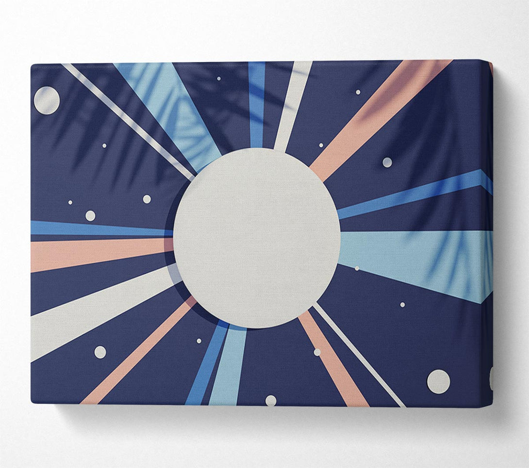  A Canvas Print of The Sun In Space Canvas Wall Art