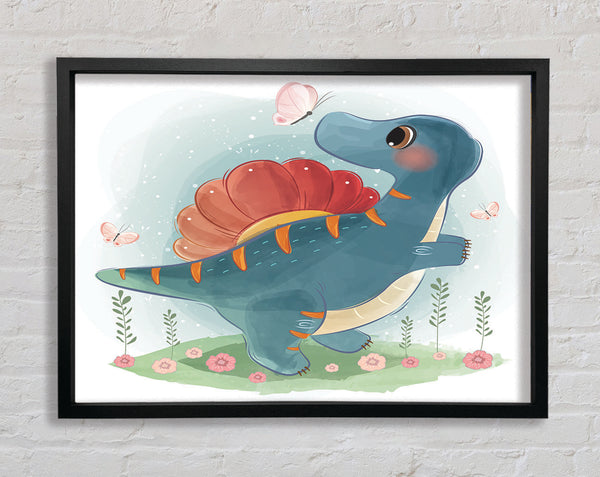 Der kleine süße Dinosaurier-Schmetterling