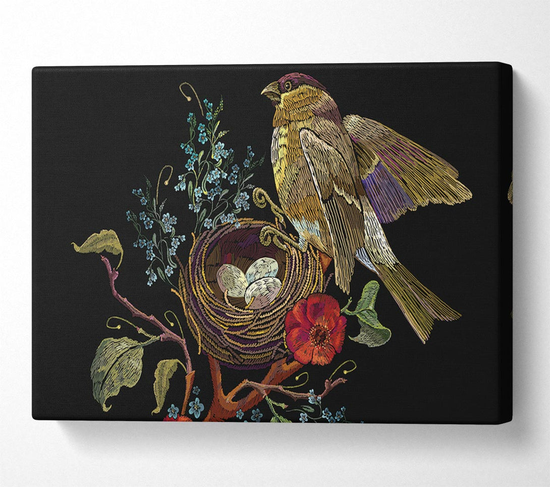  A Canvas Print of The Beautiful Birds Nest Canvas Art