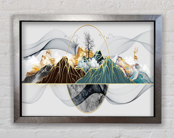 Gold Line Berg