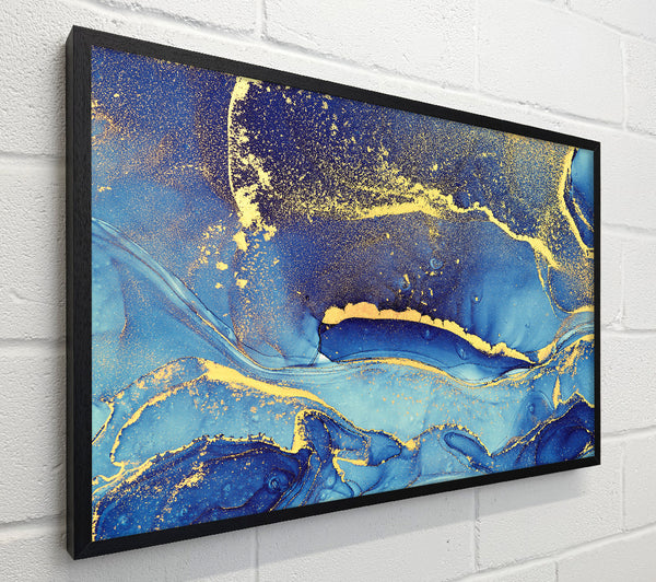 Deep Blueness Of Life Glitter