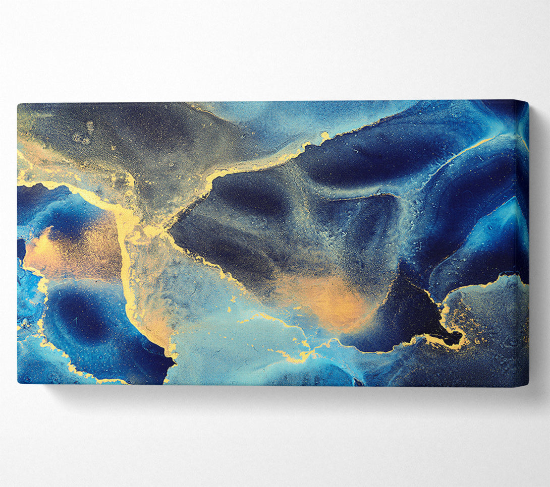  A Canvas Print of The Flow Of The Universe Glitter Canvas Art