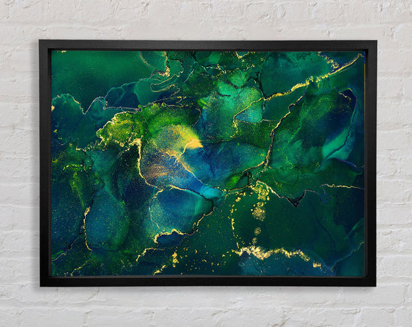 The Algae Coloured Waters Framed Print