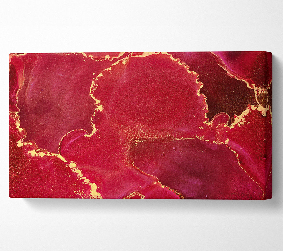  A Canvas Print of Supreme Red Glitter Canvas Art